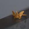 Hand Made Sterling Silver Gold Plated Small Butterfly Ring